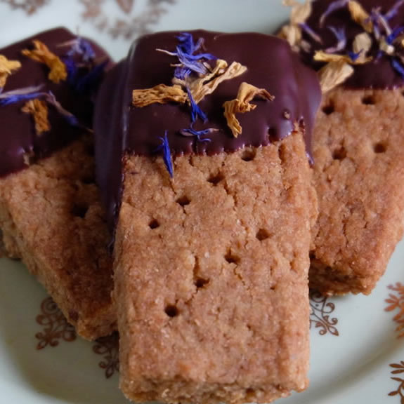 Chocolate Shortbread Fingers (90g)